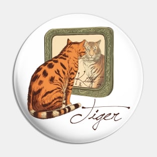 Tiger Cat Pin