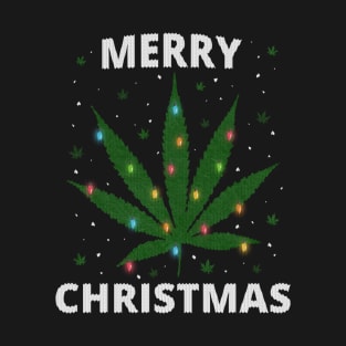 Weed Christmas T-Shirt