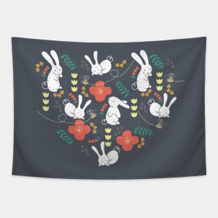 Rabbit Season Tapestry