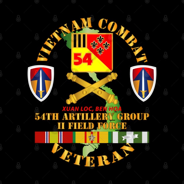 Vietnam Combat Vet - 54th Artillery Group - II Field Force w VN SVC by twix123844