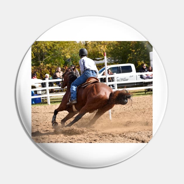 Barrel racing Pin by theartsyeq