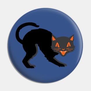 Halloween Vintage Halloween Cat Pin