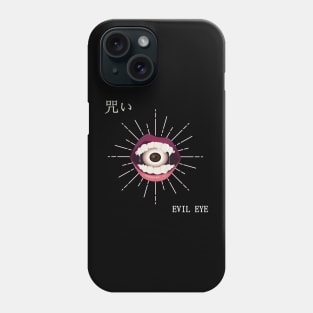 Mouth Biting Evil Eye Phone Case