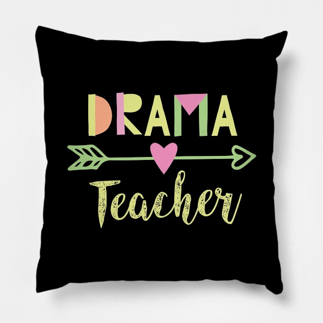 Drama Teacher Gift Idea Pillow by BetterManufaktur