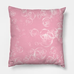 Bubbles Neck Gator Pink Bubbles Pillow