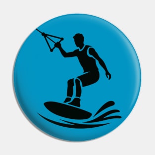 Wakeboarder Pin