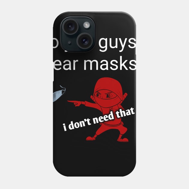 Masks Phone Case by Sugest