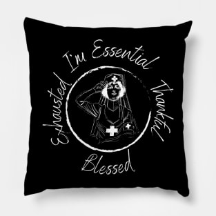 Essential Nurse Dark Pillow