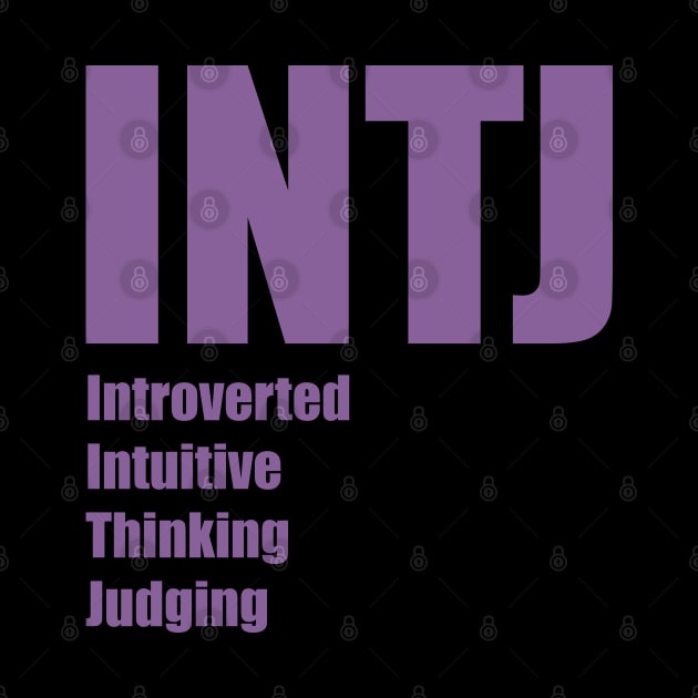 INTJ The Architect MBTI types 1A Myers Briggs personality by FOGSJ