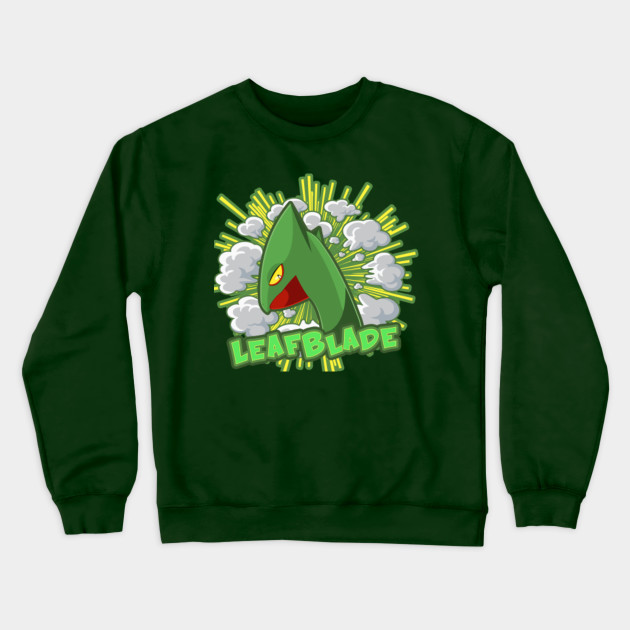 Pokemon Sceptile Leaf Blade Pokemon Felpa Teepublic It