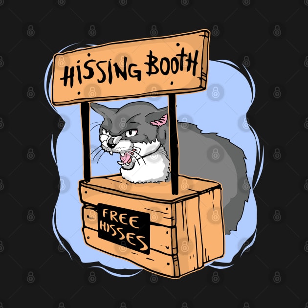 Cat Hissing Booth Free Hisses - Cat Lover by Felix Rivera