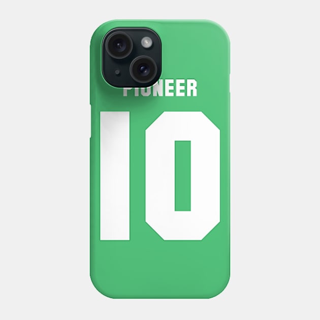 Pioneer 10 Jersey (variant) Phone Case by TotallyNormal