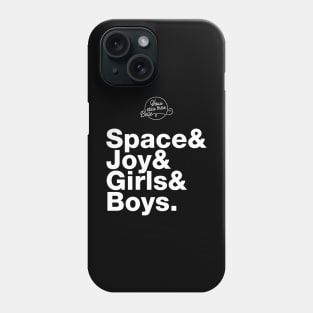 Girls and Boys: Lyrical Jetset Phone Case