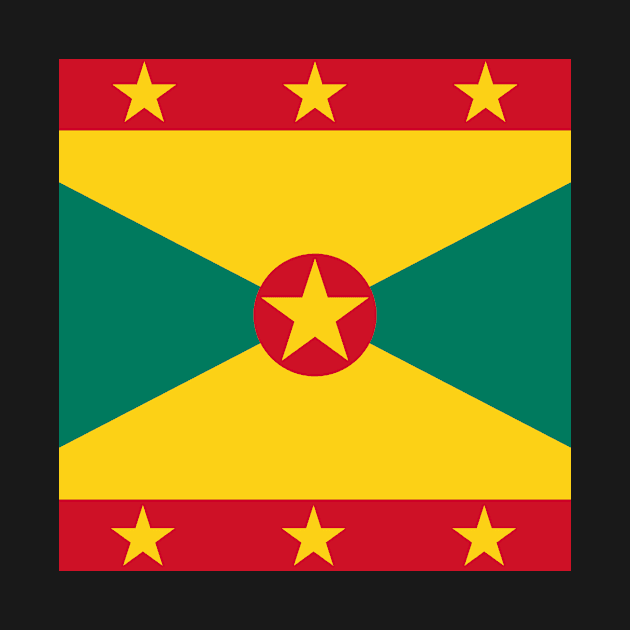 Flag of Grenada by Azkrak