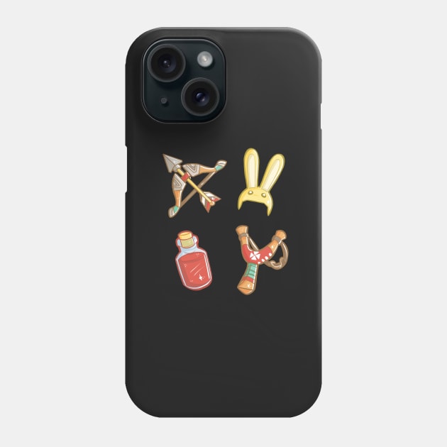 Gaming Items II Phone Case by ellenent