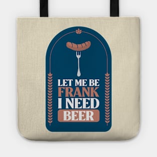 oktoberfest sausage beer Tote