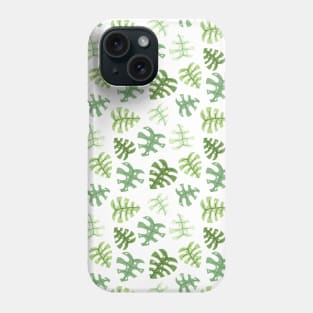 Monstera Leaves Pattern Phone Case