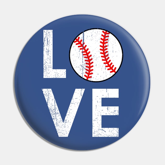 Love Baseball Pin by nickbeta