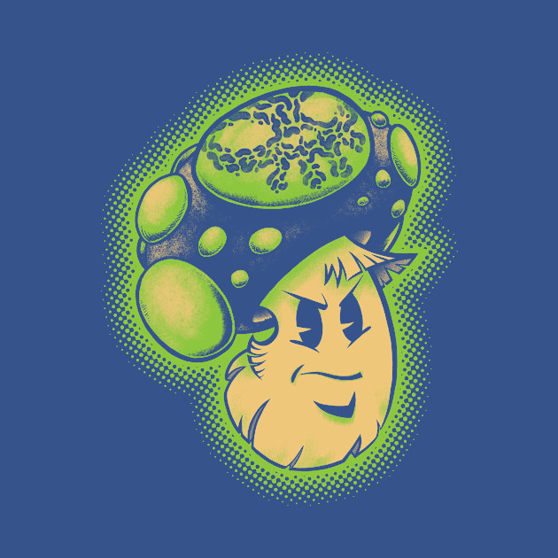 Nasty Shroom (Two Colour) - Fungi - T-Shirt