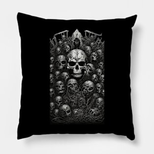 Skulls Group Pillow