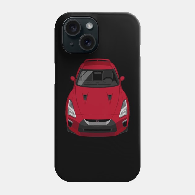 GTR R35 2017-2021 - Red Phone Case by jdmart