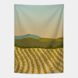 Santa Rosa, California Vineyard Tapestry