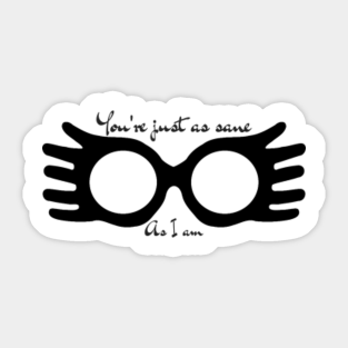 Luna Lovegood Stickers Teepublic Au
