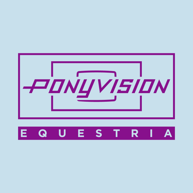 Ponyvision in Purple by Ekliptik