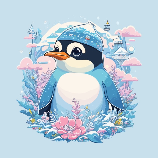 Cute Penguin by Herv