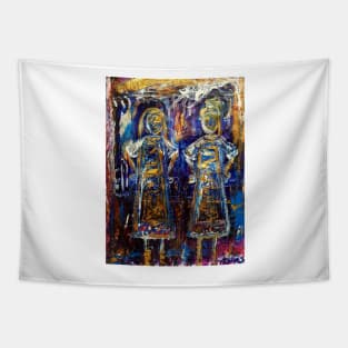 The two witches Tapestry