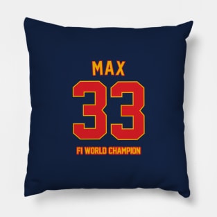 MAX 33 2-Sided T-Shirt Design Pillow