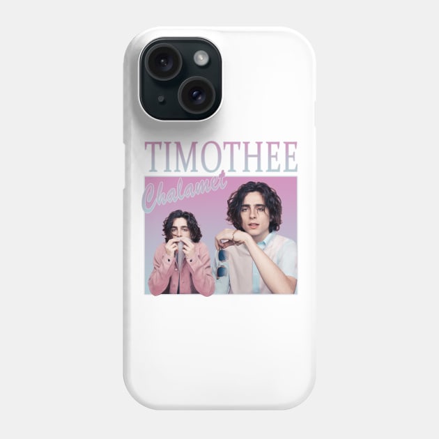 Timothee Chalamet - retro 90s vintage Phone Case by chidees