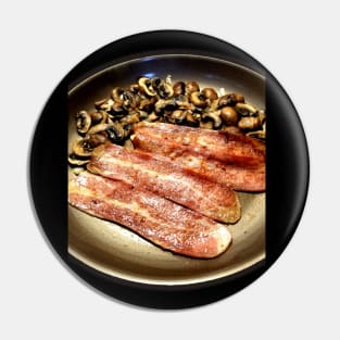 Mushroom Bacon Onions Pin