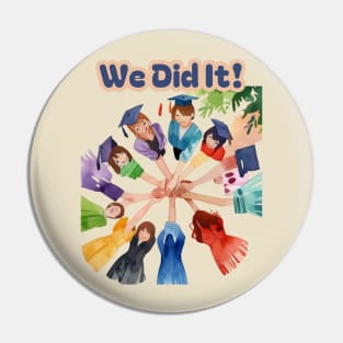 School's out, We Did It! ️Class of 2024, graduation gift, teacher gift, student gift. Pin