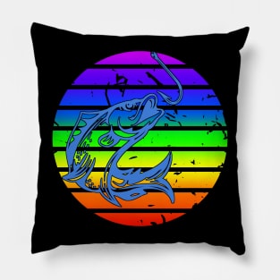 Rainbow Pride Fishing Pillow