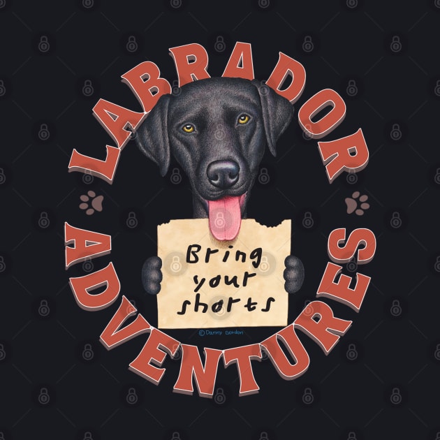 Labrador Retriever Adventures by Danny Gordon Art