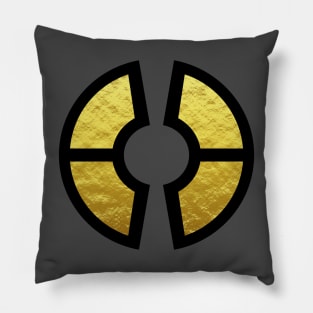 Communicore Black and Gold Pillow