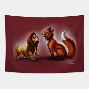 Warm Valentine Fuzzies Tapestry