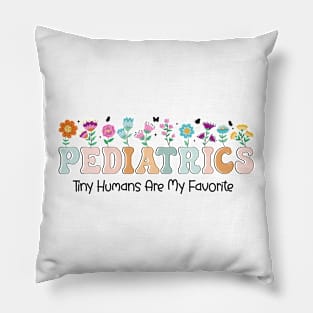 Pediatrics Funny Peds Nurse Crew Appreciation Pediatric Pillow