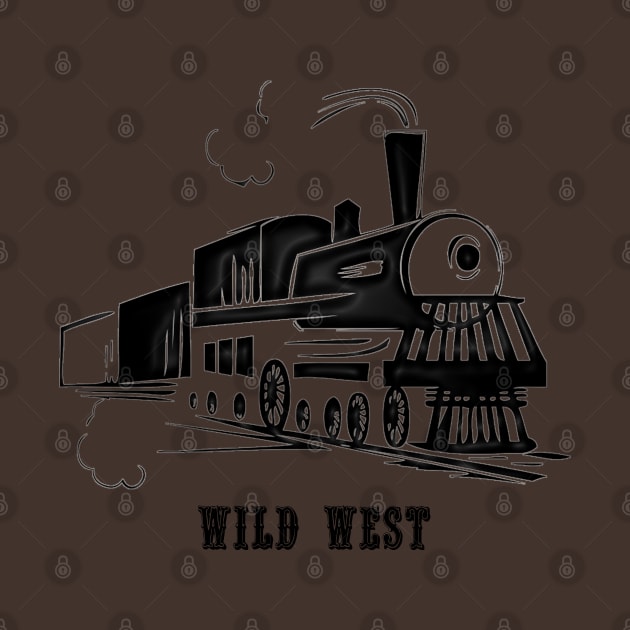 Western Era - Wild West Steam Train by The Black Panther