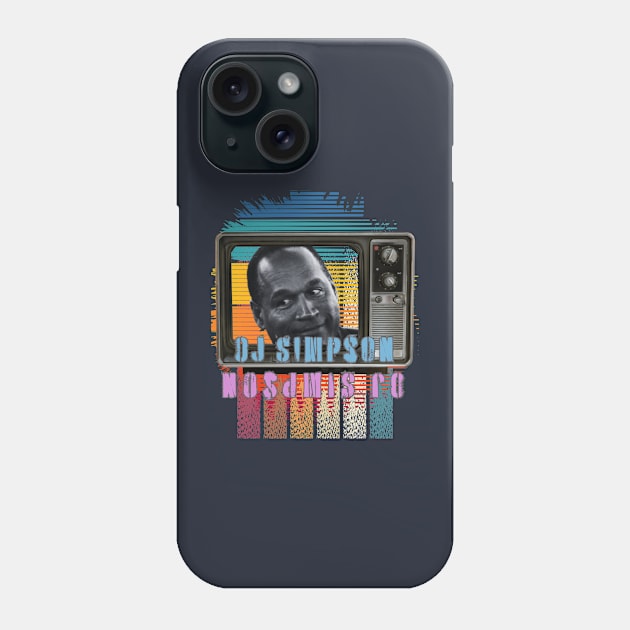 Oj Simpson Phone Case by FASHION GRAVEYARD