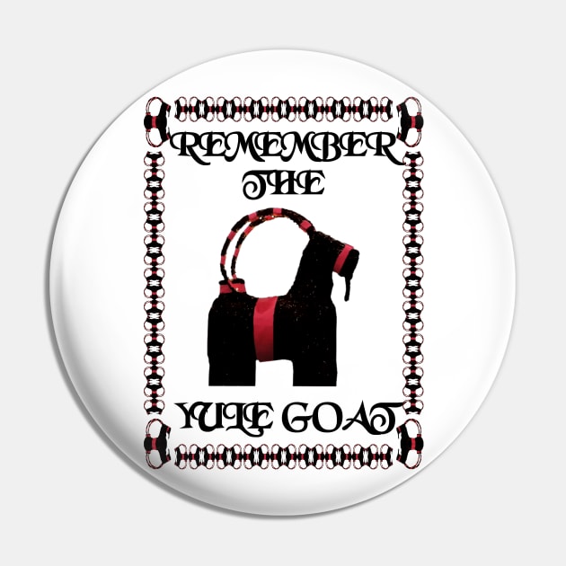 Remember the Yule Goat Pin by asimplefool