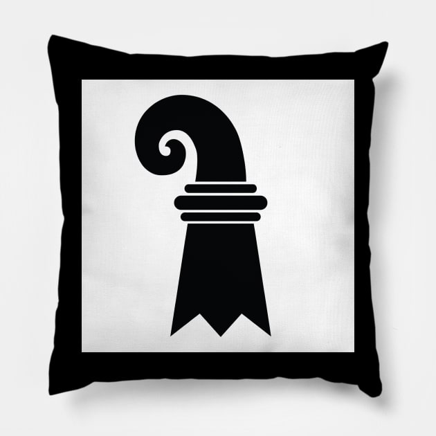 Basel-Stadt Pillow by Wickedcartoons