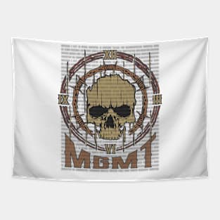 MGMT Vintage Skull Tapestry