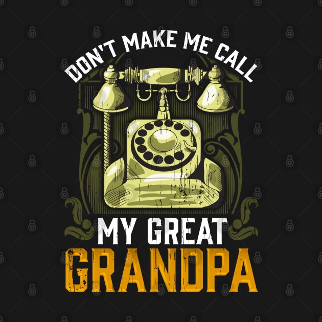 Don’t make me call my Great Grandpa by creative