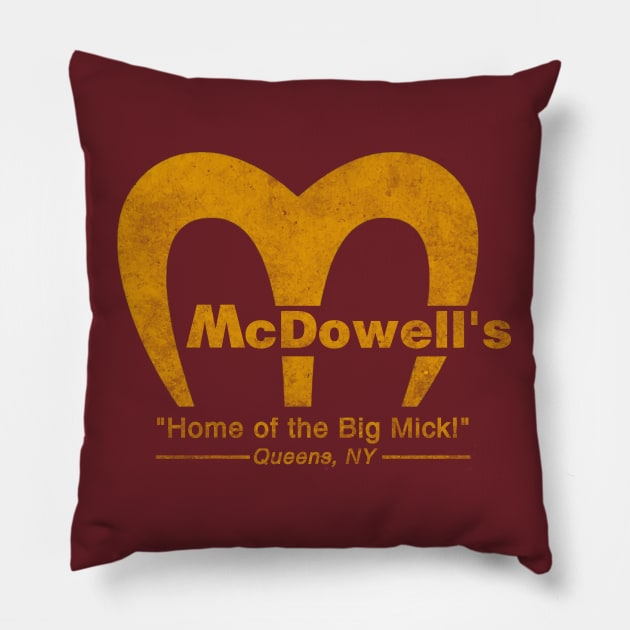 McDowell's Vintage Retro Pillow by Bigfinz