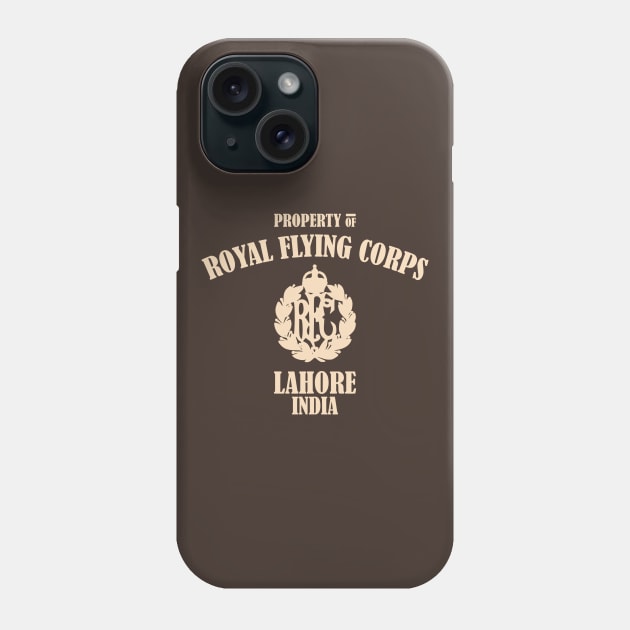 WW1 Royal Flying Corps India Phone Case by TCP
