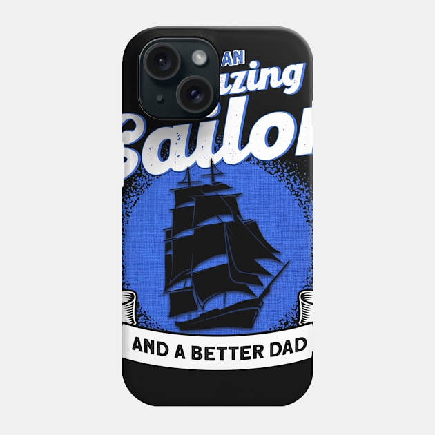 Sailboat Captain Sailing Phone Case by Toeffishirts