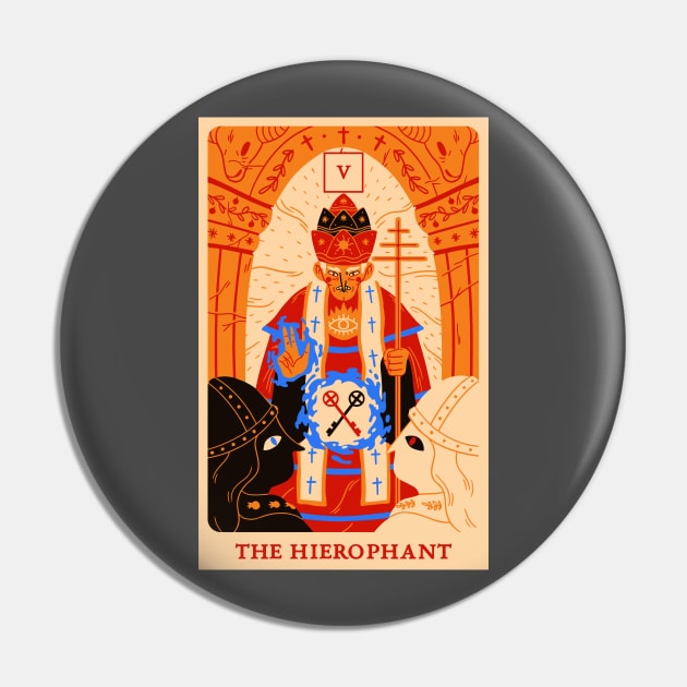 The Hierophant Pin by Epictetus