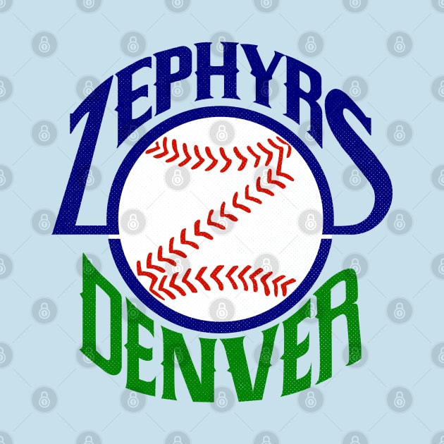 Iconic Denver Zephyrs by LocalZonly